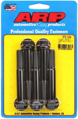 675-1009, ARP 675-1009 Metric Thread Bolt Kit M12 X 1.75 X 80 12pt black oxide bolts في الإمارات, دبي. Condition - new. Price 250 AED. Photo, seller contacts | AUTO.AE