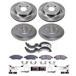 PWR-KOE15495DK, PowerStop Autospecialty Stock Replacement Disc and Drum Brake Kits for 2012-2019 VERSA, 2014-2019 VERSA NOTE - KOE15495DK в ОАЭ, Дубай. Состояние - новое. Цена 1 220 AED. Фото, контакты продавца | AUTO.AE