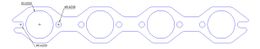 FOG-7087C, Flatout Gaskets Amored RCC Header Gaskets 7087C في الإمارات, دبي. Condition - new. Price 360 AED. Photo, seller contacts | AUTO.AE