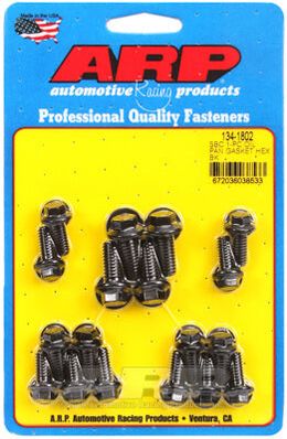 134-1802, ARP 134-1802 Oil Pan Bolt Kit for CHEVROLET Small Block 1-pc hex в ОАЭ, Дубай. Состояние - новое. Цена 260 AED. Фото, контакты продавца | AUTO.AE