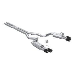 S72803CF, MBRP S72803CF Cat-Back 3" Armor Pro (T304 Stainless Steel / Dual with Carbon End Tips) for FORD Mustang GT 5.0L 2024- في الإمارات, دبي. Condition - new. Price 8,280 AED. Photo, seller contacts | AUTO.AE