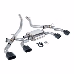 SSXLR232, MILLTEK SSXLR232 Axle-Back Exhaust, 3" (Cerakote Black Ovals) for LAND ROVER Range Rover Sport 3.0 i6 PHEV (L461) 2023- في الإمارات, دبي. Condition - new. Price 26,770 AED. Photo, seller contacts | AUTO.AE