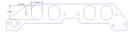 FOG-8381-2, Flatout Gaskets Intake Gaskets 8381.2 в ОАЭ, Дубай. Состояние - новое. Цена 270 AED. Фото, контакты продавца | AUTO.AE