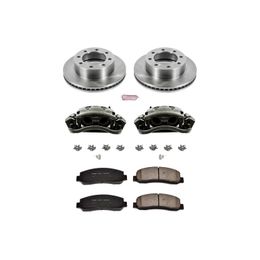 PWR-KCOE1781, PowerStop Z17 Evolution Plus Stock Replacement Brake Kits with Calipers for 2005-2008 F-250 SUPER DUTY, 2005-2010 F-350 SUPER DUTY - KCOE1781 في الإمارات, دبي. Condition - new. Price 2,470 AED. Photo, seller contacts | AUTO.AE