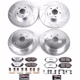 PWR-K6164-26, PowerStop Z26 Street Warrior Brake Upgrade Kits K6164-26 in UAE, Dubai. Condition - new. Price 2,300 AED. Photo, seller contacts | AUTO.AE