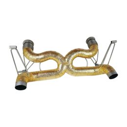 L1 222 75, NOVITEC L1 222 75 Exhaust System Race, Without Flap-Regulation, Gold-Plated Inconel for LAMBORGHINI Huracan Evo / Tecnica / Performante / STO / Sterrato в ОАЭ, Дубай. Состояние - новое. Цена 39 230 AED. Фото, контакты продавца | AUTO.AE