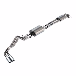 140971, BORLA 140971 Exhaust System Cat-Back 2.25", S-Type (4" Bright Chrome Tips) for FORD Ranger 2.7L 4WD 2024- in UAE, Dubai. Condition - new. Price 7,360 AED. Photo, seller contacts | AUTO.AE