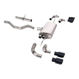 SSXLR156, MILLTEK SSXLR156 Filter-Back Exhaust, 3" (Cerakote Black GT-90 Trims) for LAND ROVER Defender 90 P400 2020- في الإمارات, دبي. Condition - new. Price 12,370 AED. Photo, seller contacts | AUTO.AE