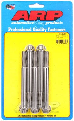 616-4500, ARP 616-4500 SAE Bolt Kit 7/16-14 X 4.500 12pt SS bolts в ОАЭ, Дубай. Состояние - новое. Цена 330 AED. Фото, контакты продавца | AUTO.AE