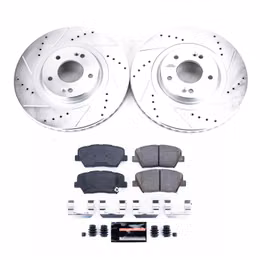 PWR-K7064, PowerStop Z23 Evolution Sport Brake Upgrade Kits for 2013-2018 SANTA FE SPORT, 2014-2020 SORENTO - K7064 in UAE, Dubai. Condition - new. Price 1,140 AED. Photo, seller contacts | AUTO.AE