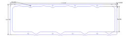 FOG-6117-2, Flatout Gaskets Valve Cover Gaskets 6117.2 في الإمارات, دبي. Condition - new. Price 340 AED. Photo, seller contacts | AUTO.AE