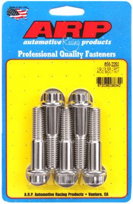 656-2250, ARP 656-2250 SAE Bolt Kit 1/2-13 x 2.250 12pt SS bolts в ОАЭ, Дубай. Состояние - новое. Цена 300 AED. Фото, контакты продавца | AUTO.AE