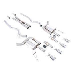 SSXFD425, MILLTEK SSXFD425 Cat-Back Exhaust, 2.76" (Polished GT-100 Tips) for FORD Mustang GT 5.0L Fastback (S650) 2024- في الإمارات, دبي. Condition - new. Price 17,160 AED. Photo, seller contacts | AUTO.AE
