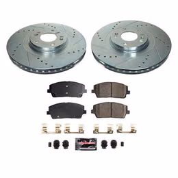 PWR-K8750, PowerStop Z23 Evolution Sport Brake Upgrade Kits for 2020-2025 PALISADE, 2020-2024 TELLURIDE - K8750 in UAE, Dubai. Condition - new. Price 1,080 AED. Photo, seller contacts | AUTO.AE