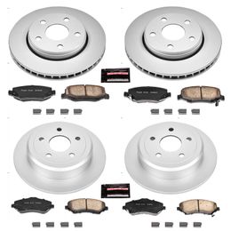 PWR-CRK2798, PowerStop Z17 Evolution Plus GEOMET Coated Brake Kits for 2007-2017 WRANGLER, 2018 WRANGLER JK - CRK2798 في الإمارات, دبي. Condition - new. Price 1,610 AED. Photo, seller contacts | AUTO.AE