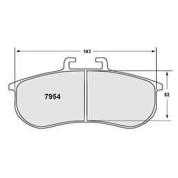 7954.331.28.44, PFC 7954.331.28.44 Brake Pads for BMW M3 (E92) / M235i Racing (331 Compound, 28 mm) in UAE, Dubai. Condition - new. Price 4,540 AED. Photo, seller contacts | AUTO.AE