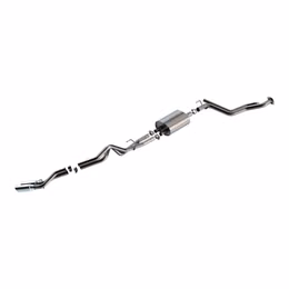141006, BORLA 141006 Cat-Back Exhaust 2.75", S-Type (4" Bright Chrome Tips) for TOYOTA Tacoma 2.4L 2024- in UAE, Dubai. Condition - new. Price 6,810 AED. Photo, seller contacts | AUTO.AE