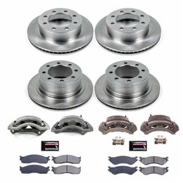 PWR-KCOE5468, PowerStop Z17 Evolution Plus Stock Replacement Brake Kits with Calipers for 2003-2008 RAM 3500, RAM 2500, 2006-2008 RAM 1500 - KCOE5468 в ОАЭ, Дубай. Состояние - новое. Цена 4 010 AED. Фото, контакты продавца | AUTO.AE