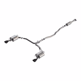 140967BC, BORLA 140967BC Cat-Back Exhaust 2.5", 2.25", S-Type (4.5" Black Chrome Tips) for TOYOTA Camry TRD 3.5L 2020-2024 in UAE, Dubai. Condition - new. Price 8,260 AED. Photo, seller contacts | AUTO.AE