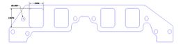FOG-8375-1, Flatout Gaskets Intake Gaskets 8375.1 в ОАЭ, Дубай. Состояние - новое. Цена 910 AED. Фото, контакты продавца | AUTO.AE
