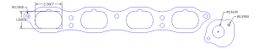 FOG-8459-2, Flatout Gaskets Intake Gaskets 8459.2 في الإمارات, دبي. Condition - new. Price 280 AED. Photo, seller contacts | AUTO.AE