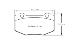 8208-RSL29, PAGID 8208-RSL29 Rear brake pads RSL29 CHEVROLET Camaro GT4 R [race car] / FORD Mustang Shelby GT350 in UAE, Dubai. Condition - new. Price 2,220 AED. Photo, seller contacts | AUTO.AE