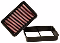 33-2392, K&N 33-2392 Replacement Air Filter for MITSUBISHI Outlander 3.0L, V6 2007-2013 в ОАЭ, Дубай. Состояние - новое. Цена 390 AED. Фото, контакты продавца | AUTO.AE