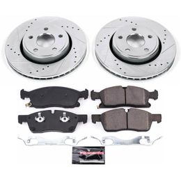 PWR-K7412, PowerStop Z23 Evolution Sport Brake Upgrade Kits for 2017-2020 GRAND CHEROKEE - K7412 في الإمارات, دبي. Condition - new. Price 1,280 AED. Photo, seller contacts | AUTO.AE