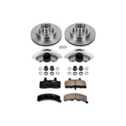 PWR-KCOE1990, PowerStop Z17 Evolution Plus Stock Replacement Brake Kits with Calipers KCOE1990 в ОАЭ, Дубай. Состояние - новое. Цена 1 480 AED. Фото, контакты продавца | AUTO.AE