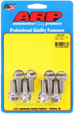 434-3104, ARP 434-3104 Motor Mount Bolt Kit for Chevrolet LS. mount bracket to block. 8 pc.. ARP Stainless. hex в ОАЭ, Дубай. Состояние - новое. Цена 270 AED. Фото, контакты продавца | AUTO.AE