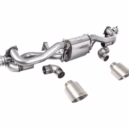 SSXPO167, MILLTEK SSXPO167 Filter-Back Exhaust, 2.37" (Brushed Titanium GT-115 Trims) for PORSCHE 718 Boxster GTS / Cayman GT4 2020- в ОАЭ, Дубай. Состояние - новое. Цена 17 390 AED. Фото, контакты продавца | AUTO.AE