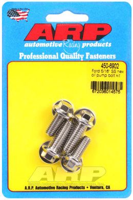 450-6902, ARP 450-6902 Oil Pump Bolt Kit for Ford 5/16" SS hex in UAE, Dubai. Condition - new. Price 190 AED. Photo, seller contacts | AUTO.AE