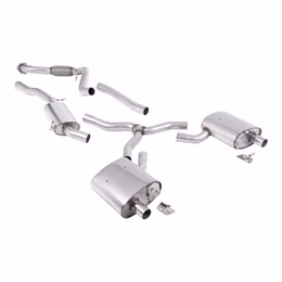 SSXAU1111, MILLTEK SSXAU1111 Cat-Back Exhaust (No Tips) for AUDI A4 2.0 TFSI Quattro NAS (B9.5) Non-OPF 2021- in UAE, Dubai. Condition - new. Price 9,200 AED. Photo, seller contacts | AUTO.AE