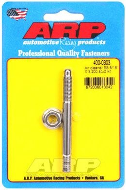 400-0303, ARP 400-0303 Air Cleaner Stud Kit 5/16" x 3.200 SS في الإمارات, دبي. Condition - new. Price 170 AED. Photo, seller contacts | AUTO.AE