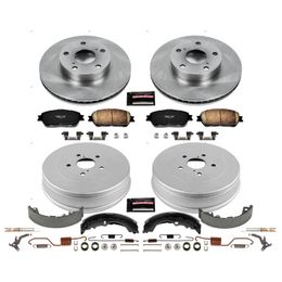 PWR-KOE15413DK, PowerStop Autospecialty Stock Replacement Disc and Drum Brake Kits for 2005-2015 TACOMA - KOE15413DK في الإمارات, دبي. Condition - new. Price 1,870 AED. Photo, seller contacts | AUTO.AE