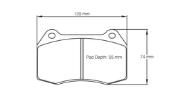 1427-RSL29, PAGID 1427-RSL29 Front brake pads RSL29 NISSAN 350Z Coupe Track в ОАЭ, Дубай. Состояние - новое. Цена 2 030 AED. Фото, контакты продавца | AUTO.AE