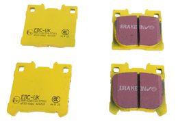 EBC-DP42431R, EBC Yellowstuff Brake Pads for 2023-2026 GR COROLLA - DP42431R في الإمارات, دبي. Condition - new. Price 490 AED. Photo, seller contacts | AUTO.AE