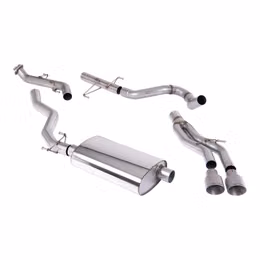 SSXTY219, MILLTEK SSXTY219 Cat-Back Exhaust, 3" (Brushed Titanium GT-100 Tips) for TOYOTA Tacoma 2.4L Turbo Hybrid Crew / Ext. Cab 2024- in UAE, Dubai. Condition - new. Price 9,190 AED. Photo, seller contacts | AUTO.AE
