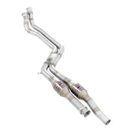 172832, SUPERSPRINT 172832 Front Pipes Kit with Catalytic Converter Right / Left (for OEM Manifold, Left Hand Drive Only) for MERCEDES 190E 2.5 1989 -1993 в ОАЭ, Дубай. Состояние - новое. Цена 16 170 AED. Фото, контакты продавца | AUTO.AE