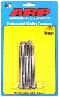 612-4000, ARP 612-4000 SAE Bolt Kit 5/16-18 x 4.000 12pt SS bolts в ОАЭ, Дубай. Состояние - новое. Цена 250 AED. Фото, контакты продавца | AUTO.AE