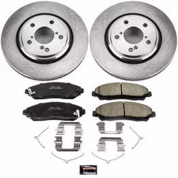 PWR-KOE7352, PowerStop Z17 Evolution Plus Stock Replacement Brake Kits for 2017-2020 MDX, 2016-2022 PILOT, 2017-2025 RIDGELINE - KOE7352 в ОАЭ, Дубай. Состояние - новое. Цена 890 AED. Фото, контакты продавца | AUTO.AE
