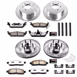 PWR-K1940-36, PowerStop Z36 Truck and Tow Brake Upgrade Kits for 2004-2008 F-150, 2006-2008 MARK LT - K1940-36 in UAE, Dubai. Condition - new. Price 4,520 AED. Photo, seller contacts | AUTO.AE