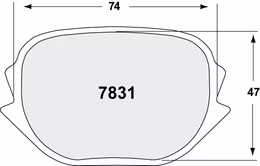 7831.05.22.44, PFC 7831.05.22.44 Brake pads RACE 05 CMPD 22MM front BMW M3 (E46) 2001-06- in UAE, Dubai. Condition - new. Price 560 AED. Photo, seller contacts | AUTO.AE