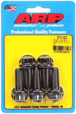 674-1002, ARP 674-1002 Metric Thread Bolt Kit M12 x 1.50 x 30 12pt black oxide bolts в ОАЭ, Дубай. Состояние - новое. Цена 220 AED. Фото, контакты продавца | AUTO.AE