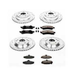 PWR-K1518, PowerStop Z23 Evolution Sport Brake Upgrade Kits for 1988-1995 CORVETTE - K1518 в ОАЭ, Дубай. Состояние - новое. Цена 1 350 AED. Фото, контакты продавца | AUTO.AE