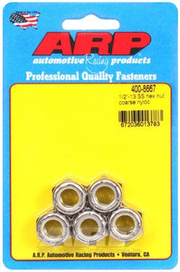 400-8667, ARP 400-8667 Nut Kit 1/2"-13 SS coarse nyloc hex в ОАЭ, Дубай. Состояние - новое. Цена 160 AED. Фото, контакты продавца | AUTO.AE