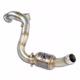 725181, SUPERSPRINT 725181 Downpipe Left with Metallic Catalytic Converter for MERCEDES X253 GLC AMG (SUV) في الإمارات, دبي. Condition - new. Price 15,260 AED. Photo, seller contacts | AUTO.AE