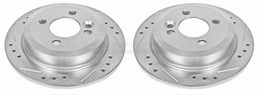 PWR-EBR-652XPR, PowerStop Evolution Drilled and Slotted Rotors for 2002-2006 COOPER - EBR652XPR في الإمارات, دبي. Condition - new. Price 460 AED. Photo, seller contacts | AUTO.AE
