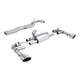 SSXAU980, MILLTEK SSXAU980 Cat-Back Exhaust, 3.15" (Titanium Trims) for AUDI RS3 (8Y) 2021- в ОАЭ, Дубай. Состояние - новое. Цена 16 670 AED. Фото, контакты продавца | AUTO.AE