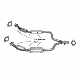APH-642942, AP Exhaust Direct-Fit Catalytic Converters for 1999-2004 MUSTANG - 642942 in UAE, Dubai. Condition - new. Price 5,780 AED. Photo, seller contacts | AUTO.AE